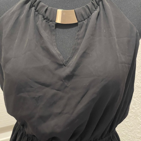 BEBE Halter Dress | Black | Size M - Picture 2 of 6